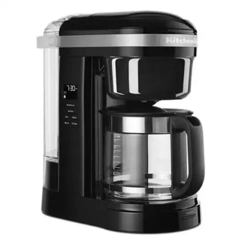 KitchenAid 12 Cup Drip Coffee Maker with Spiral Showerhead - Onyx Black (KCM1208OB)