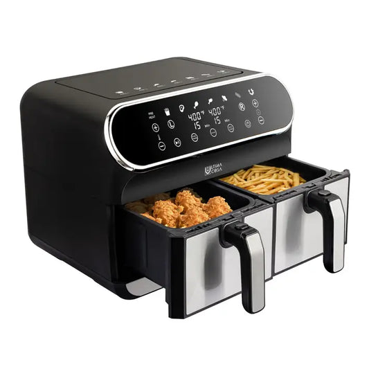 Ultima Cosa Presto Dual Basket Air Fryer - 8L (UC-AF008E8DB) - PuriLite