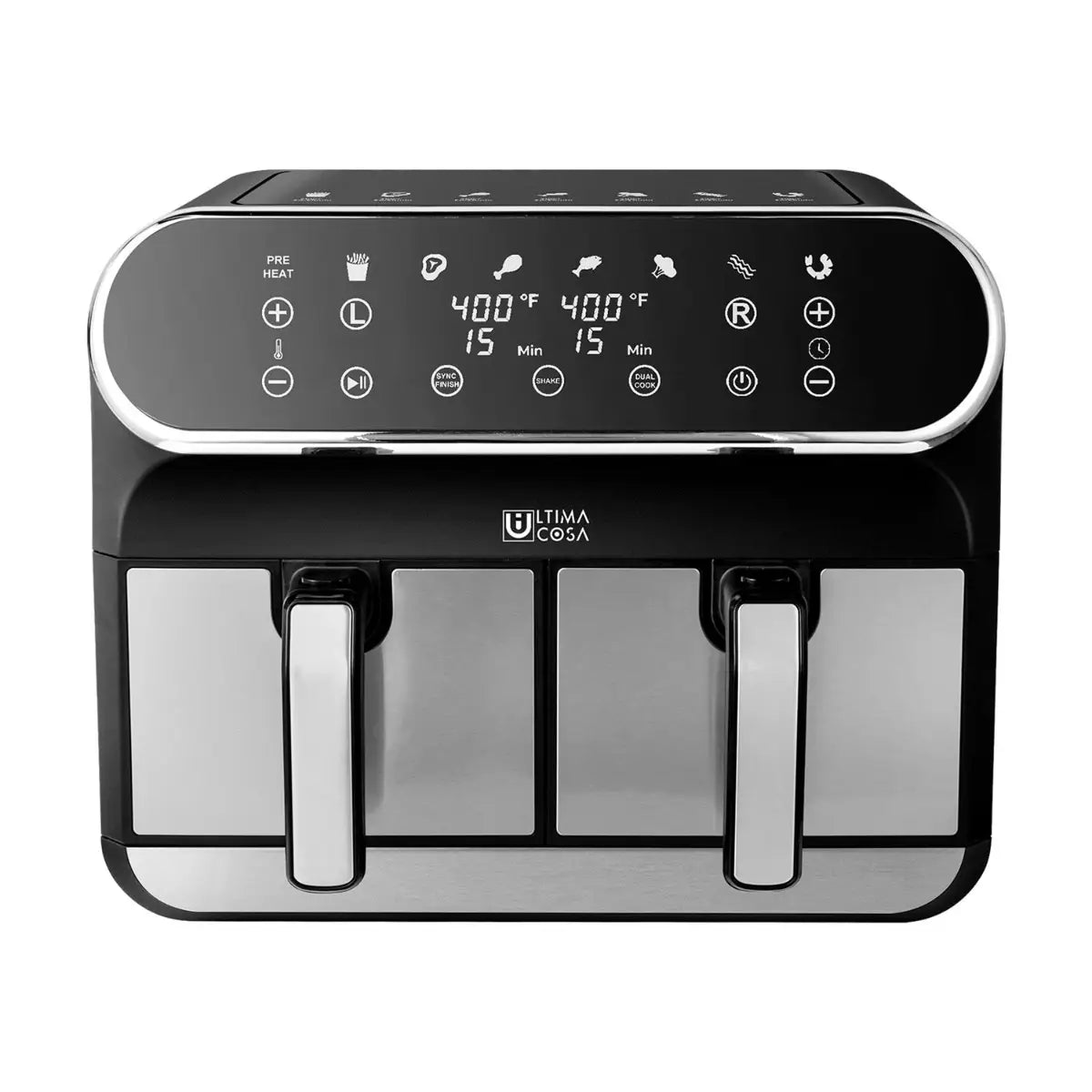 Ultima Cosa Presto Dual Basket Air Fryer - 8L (UC-AF008E8DB) - PuriLite