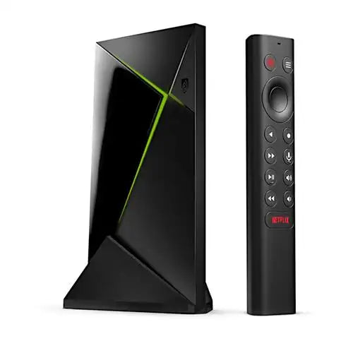 NVIDIA SHIELD Android TV Pro 4K HDR Streaming Media Player High Performance with Dolby - Black (SHIELDTVPRO) - PuriLite