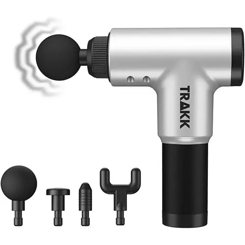 Deep Full Body Massage Gun Silver with 6 speeds (TRBEASTGUNSV)
