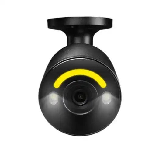 Lorex 4K Smart Security Lighting Deterrence Bullet AI PoE IP Wired Camera - Black (E894ABB-E)