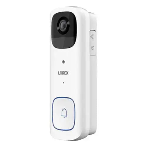 Lorex 2K Wireless Doorbell Battery-Operated - White (B463AJD-F)