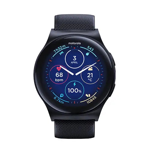 Motorola Moto Watch 120 - Phantom Black (MOSWZ120-PB)