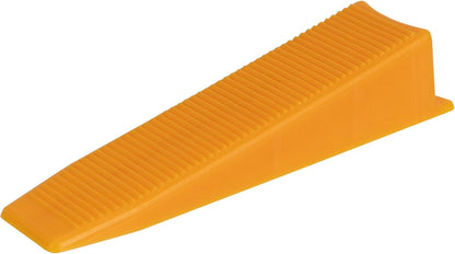 QEP 99775 Xtreme Tile Leveling System, Part B, Wedges (500 Pack), Yellow - PuriLite