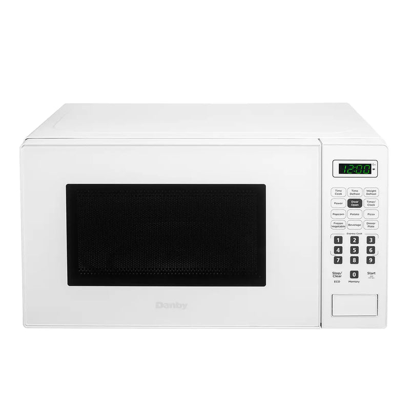 Danby 0.7 cu. ft. Countertop Microwave in White (DBMW0721BWW)