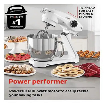 Instant 7.4 Quart Stand Mixer Pro - White (140-1560-01) - PuriLite