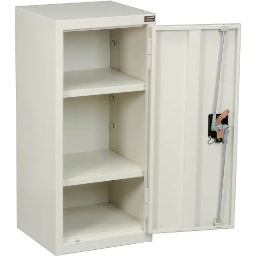 Global Industrial™ Wall Mount Storage Cabinet, 13-3/4"W x 12-3/4"D x 30"H, Assembled, White