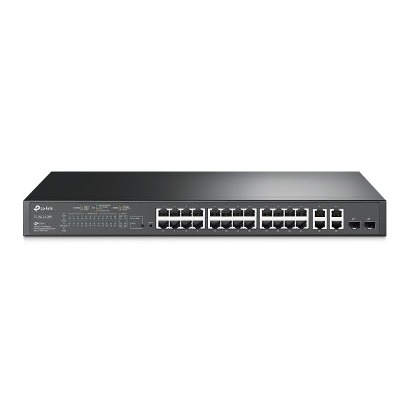 TP-Link Switch SL2428P JetStream 24Port 10/100Mbps + 4Port Gigabit Smart Switch