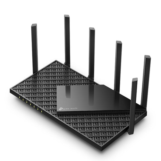 TP-Link Router Archer AXE75/CA AX5400 Tri-Band Wi-Fi 6E Router - PuriLite
