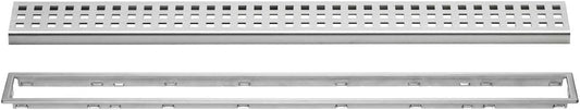 Schluter Systems Kerdi-Line 3/4" Frame, 36" Perforated Grate Assembly (KL1B19EB90)