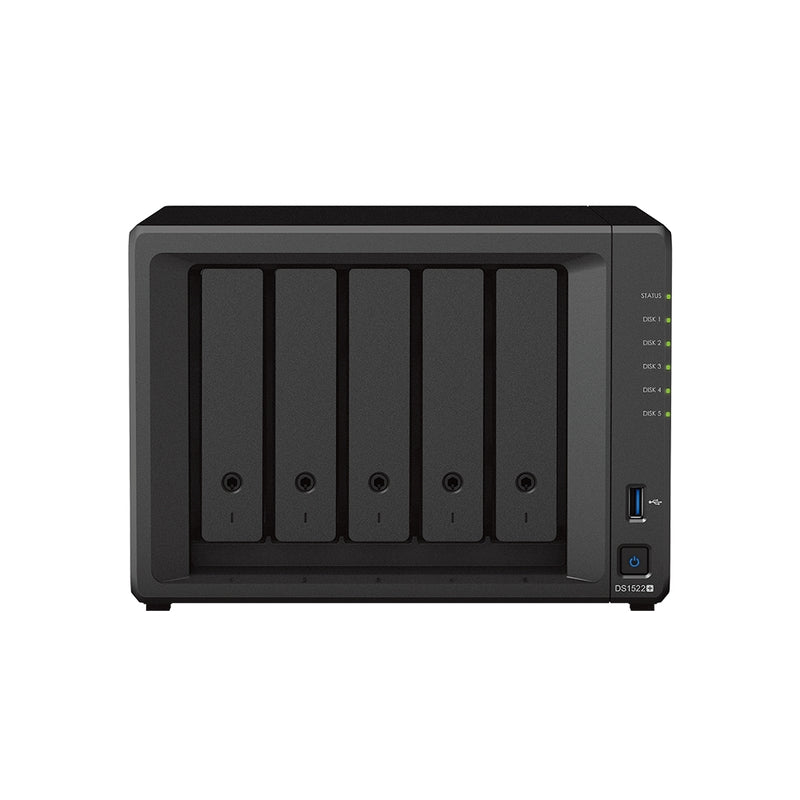 Synology Network Attached Storage DS1522+ 5-bay DiskStation (Diskless)