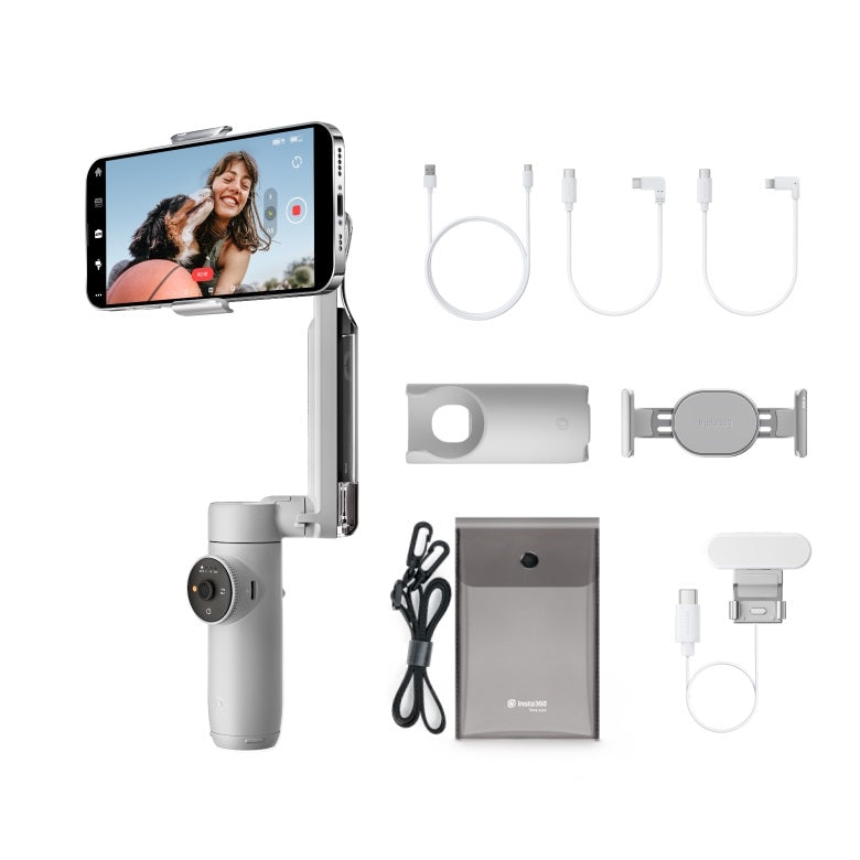 Insta360 Accessory CINSABBA_Flow05 Creator Kit Grey - PuriLite