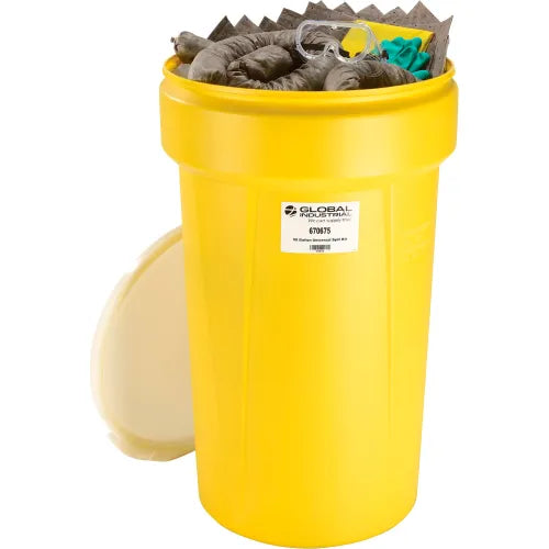 Global Industrial™ Universal Spill Drum Kit, 55 Gallon - PuriLite