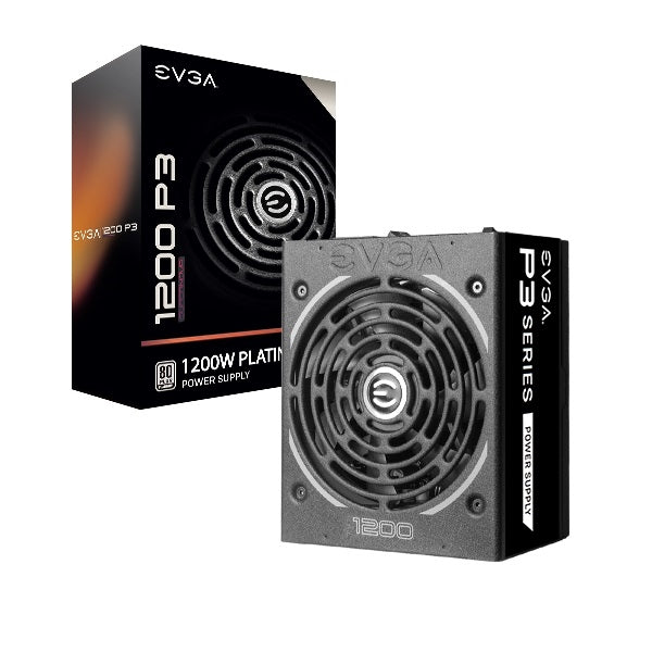 EVGA Power Supply 220-P3-1200-X1 SuperNOVA 1200 P3 1200W 80 Plus Platinum Fully Modular