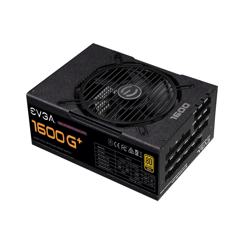 EVGA Power Supply 220-GP-1600-X1 SuperNOVA 1600 G+ 1600W 80 Plus Gold Fully Modular