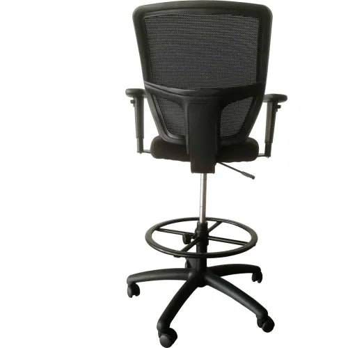 Global Industrial™ Big and Tall Mesh Back Drafting Stool