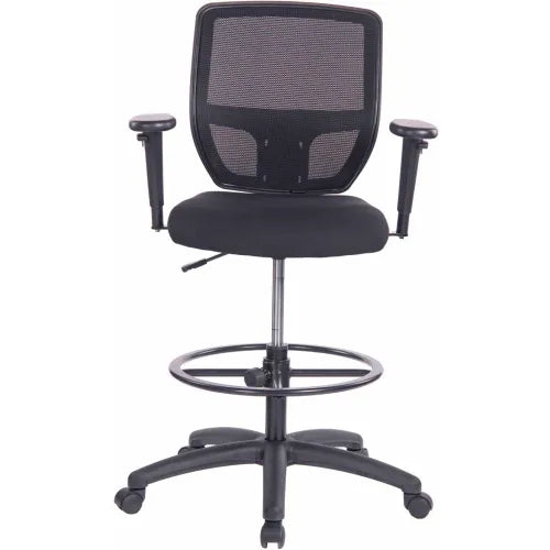 Global Industrial™ Big and Tall Mesh Back Drafting Stool