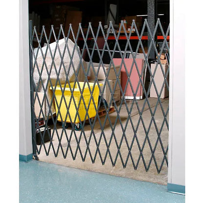 Global Industrial™ Single Folding Security Gate, 5-1/2'W x 5'H