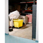 Global Industrial™ Single Folding Security Gate, 5-1/2'W x 5'H