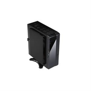 In-Win Case BQ656T.AD200TB3 Mini-ITX Small Form Factor with 200Watts 80+Gold Power Supply Black - PuriLite