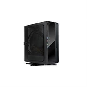 In-Win Case BQ656T.AD200TB3 Mini-ITX Small Form Factor with 200Watts 80+Gold Power Supply Black - PuriLite