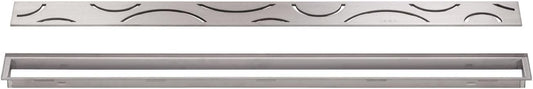 Schluter Systems Kerdi-Line 29/32" Frame, 27-9/16" Curve Grate Assembly (KL1IFF23EB70)