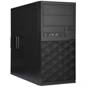 In-Win Case EFS052.CH450TB3 Mini-Tower 2/1/(3) Bays HD Audio Black 450W Micro-ATX - PuriLite