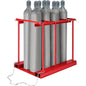 Global Industrial™ Forkliftable Cylinder storage Caddy, Stationary For 8 Cylinders