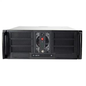 CHENBRO Rackmount RM42300H02*15326 4U 17.5" compact rackmount front 12cm fan USB 2.0 1 door bezel - PuriLite