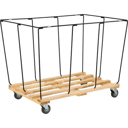 Global Industrial™ KD, 20 Bushel, Blue Vinyl Basket Bulk Truck
