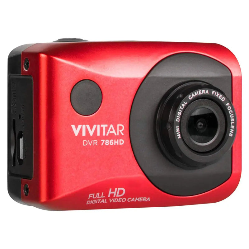 Vivitar Full HD Action Camera - Red (DVR786HD-RED)