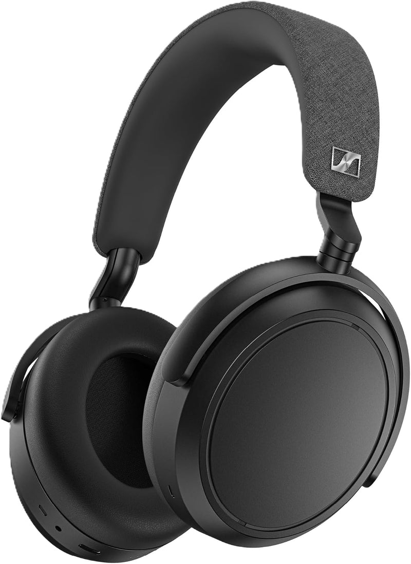 SENNHEISER Momentum 4 Wireless Headphones - Bluetooth Headset for Crystal-Clear Calls with Adaptive Noise Cancellation, 60h Battery Life, Customizable Sound and Lightweight Folding Design, Black