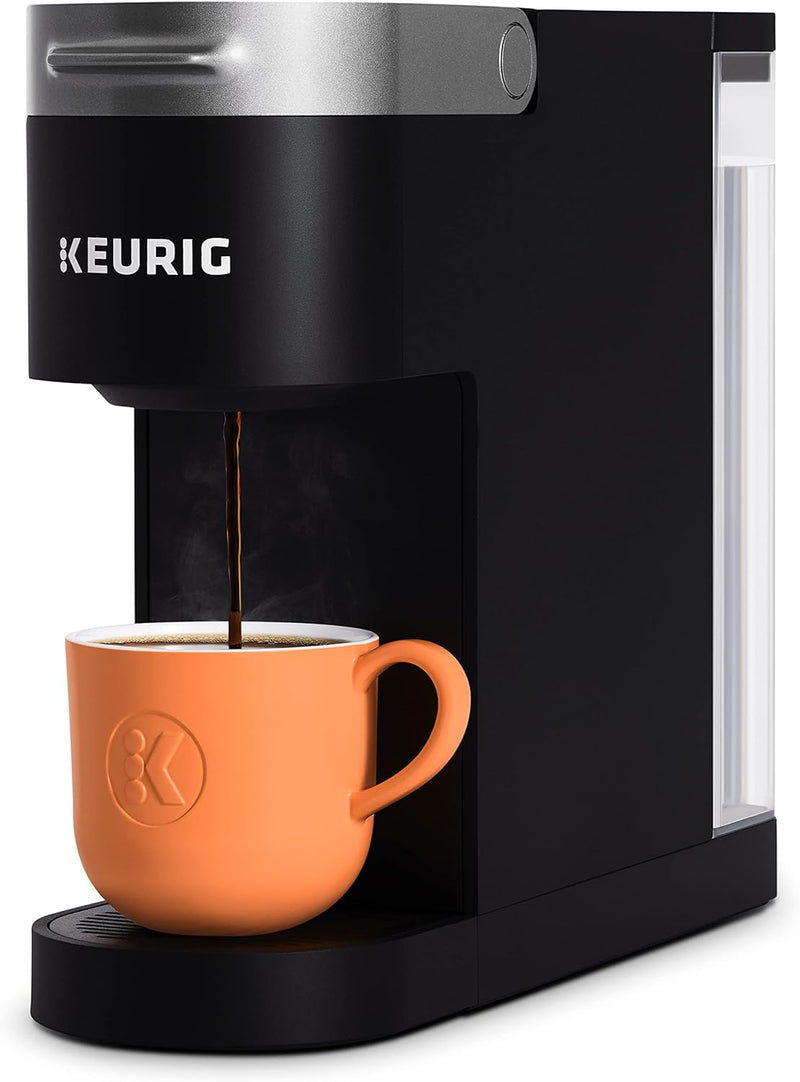 Keurig K-Slim Single Serve K-Cup Pod Coffee Maker, Featuring Simple Push Button Controls And MultiStream Technology, Black