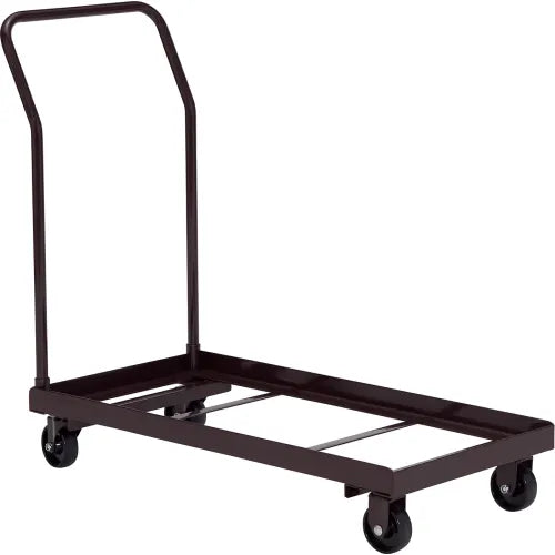 Interion® Chair Cart For Folding Chairs - Horizontal Stack - 36 Chair Capacity