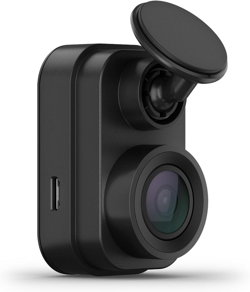 Garmin Dash Cam Mini 2, Tiny Size, 1080p and 140-degree FOV, Monitor Your Vehicle While Away w/ New Connected Features, Voice Control