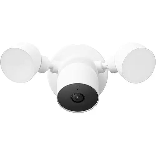 Google Nest Outdoor Camera with Floodlight - White (GA02411-CA)