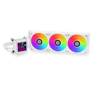 Lian-Li Fan GA2ALCD36W Galahad II LCD 360mm FDB 2450RPM White - PuriLite
