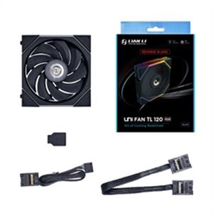 Lian-Li Fan 12RTL1B FDB fan Black 120X120X28 mm - PuriLite