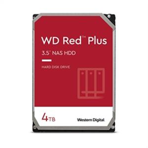 Western Digital Hard Drive WD40EFPX 4TB 3.5" WD Red Plus NAS Hard Drive SATA 256MB Bulk Pack