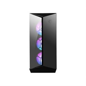 MSI Case GUNR110R MPG GUNGNIR 110R Mid Tower Tempered Glass 7 Slots USB ATX/mATX/Mini-ITX Black