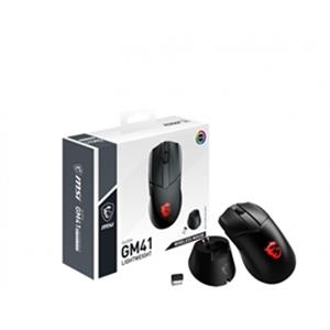 MSI Mouse ClutchGM41LW CLUTCH GM41 LIGHTWEIGHT WIRELESS OMRON 60M USB2.0 RGB Optical 6Buttons - PuriLite