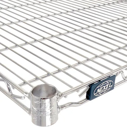 Nexel® S2424C Chrome Wire Shelf 24"W x 24"D - PuriLite