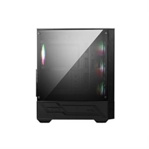 MSI Case MAG FORGE 112R Mid-Tower 4mm Tempered Glass 4x120mm ARGB Fan - PuriLite