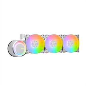 MSI Fan CLE360WT MAG CORELIQUID E360 WHITE AIO Liquid CPU Cooler 360mm Radiator - PuriLite