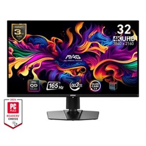 MSI Monitor MAG321UPQDOLED MAG 321UP QD-OLED 32" QD-OLED 3840x2160 16:9 0.03ms 165Hz 2xHDMI/Display Port - PuriLite