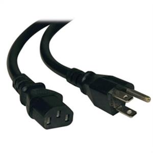 Tripp-Lite Cable P007-012 12 feet Desktop Computer Power Cord 5-15P to C13 Black