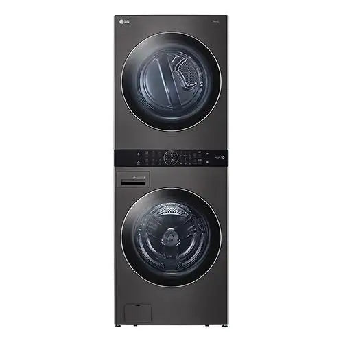 LG Single Unit Front Load LG WashTower 5.2 cu. ft. Washer and 7.4 cu. ft. Electric Dryer (WKEX200HBA) - PuriLite