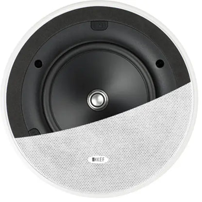 KEF 6.5" In-Ceiling Speaker with Ultra-Thin Bezel - Pair (CI160ER) - PuriLite