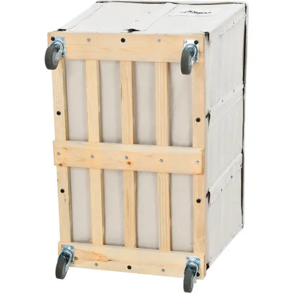 Global Industrial™ KD, 20 Bushel, Canvas Basket Bulk Truck